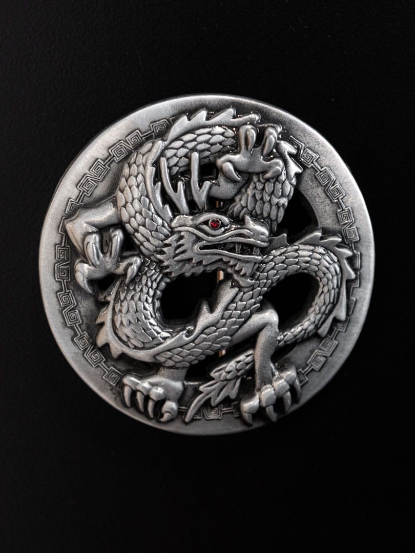 Dragon Beltespenne - Sølv