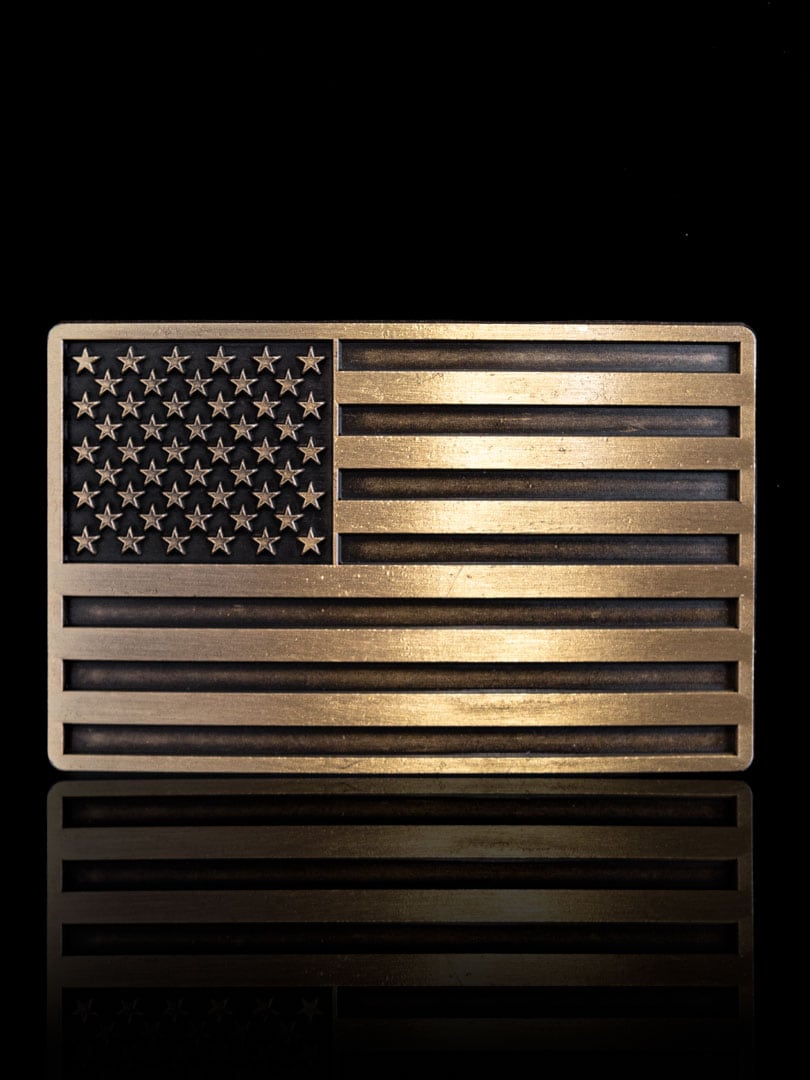 American Flag Beltespenne - Gul