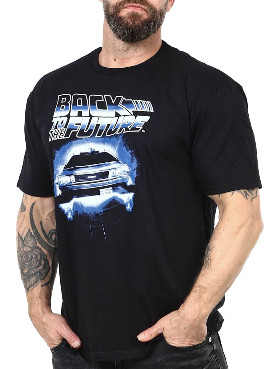 Back To The Future Flying Delorean T-shirt_4.JPG