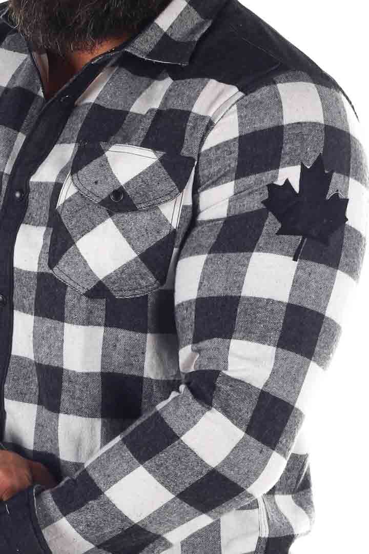 RD Lumberjack Skjorte - Svart/Hvit