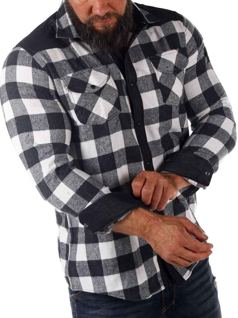 RD Lumberjack Skjorte - Svart/Hvit