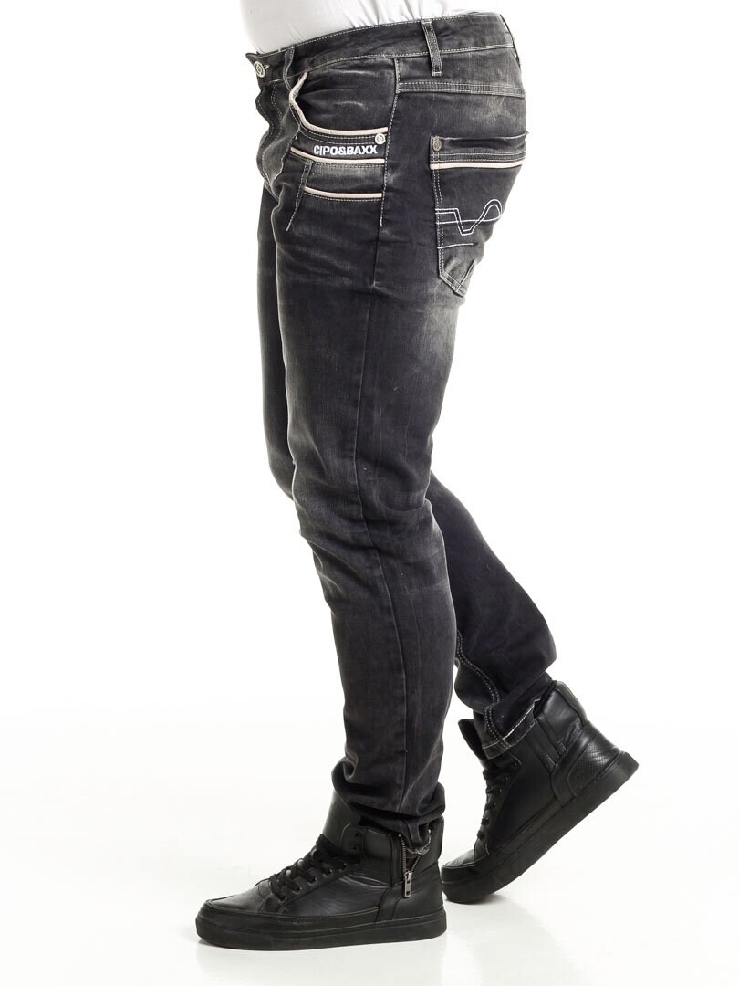 Willard Cipo & Baxx Jeans - Svart