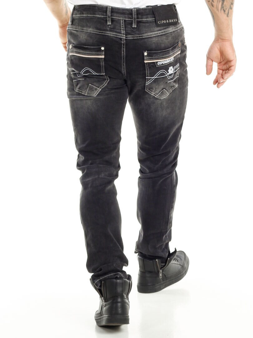 Willard Cipo & Baxx Jeans - Svart