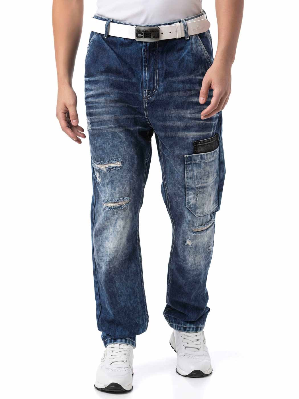 CD907 Blue Blayze Cipo Baxx Jeans 5.jpg