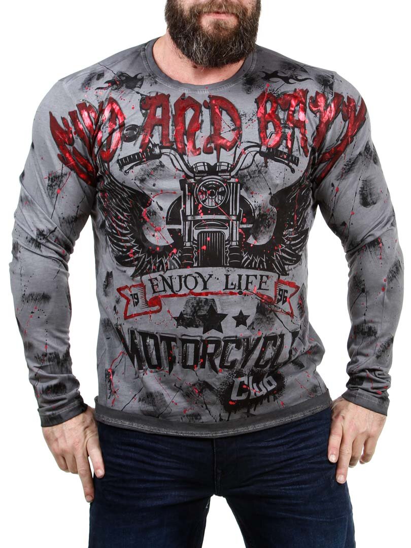 Enjoy Life Cipo & Baxx Longsleeve - Mørkgrå