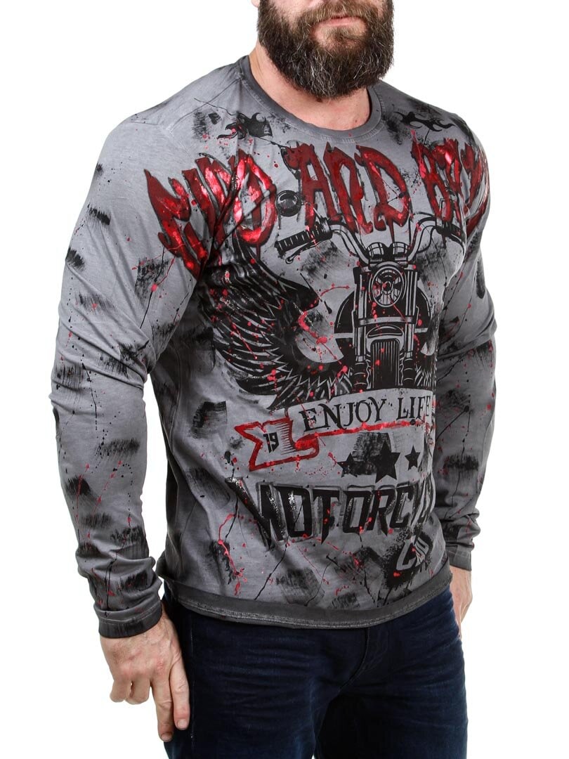 Enjoy Life Cipo & Baxx Longsleeve - Mørkgrå