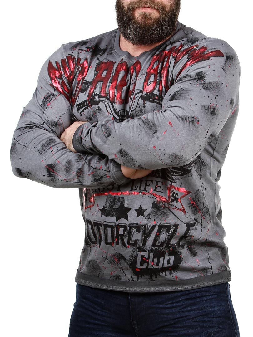 Enjoy Life Cipo & Baxx Longsleeve - Mørkgrå