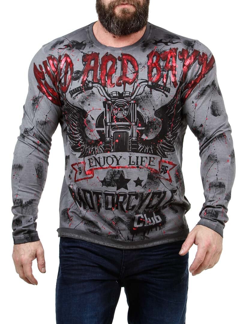 Enjoy Life Cipo & Baxx Longsleeve - Mørkgrå