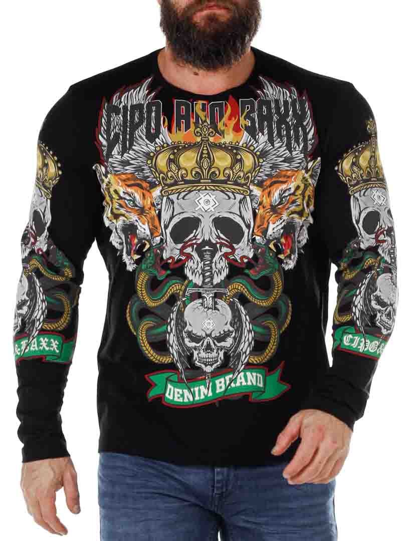 Serpent Cipo & Baxx Longsleeve - Svart
