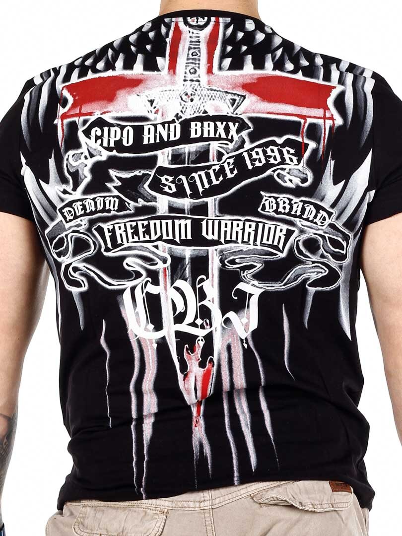 Freedom Warrior Cipo & Baxx T-skjorte - Svart
