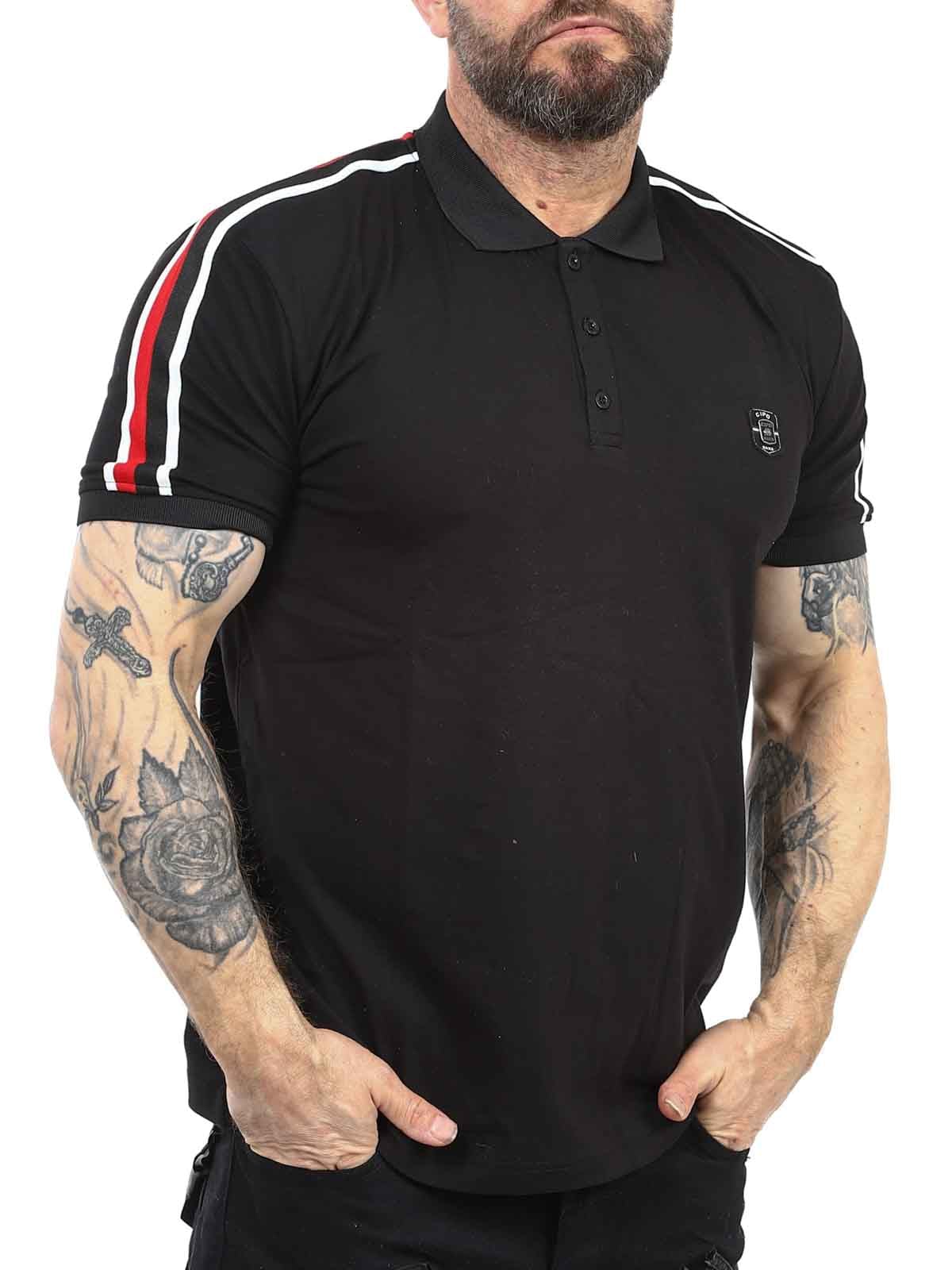 CT801 Cane Cipo Baxx Polo T-shirt  Black_2.jpg