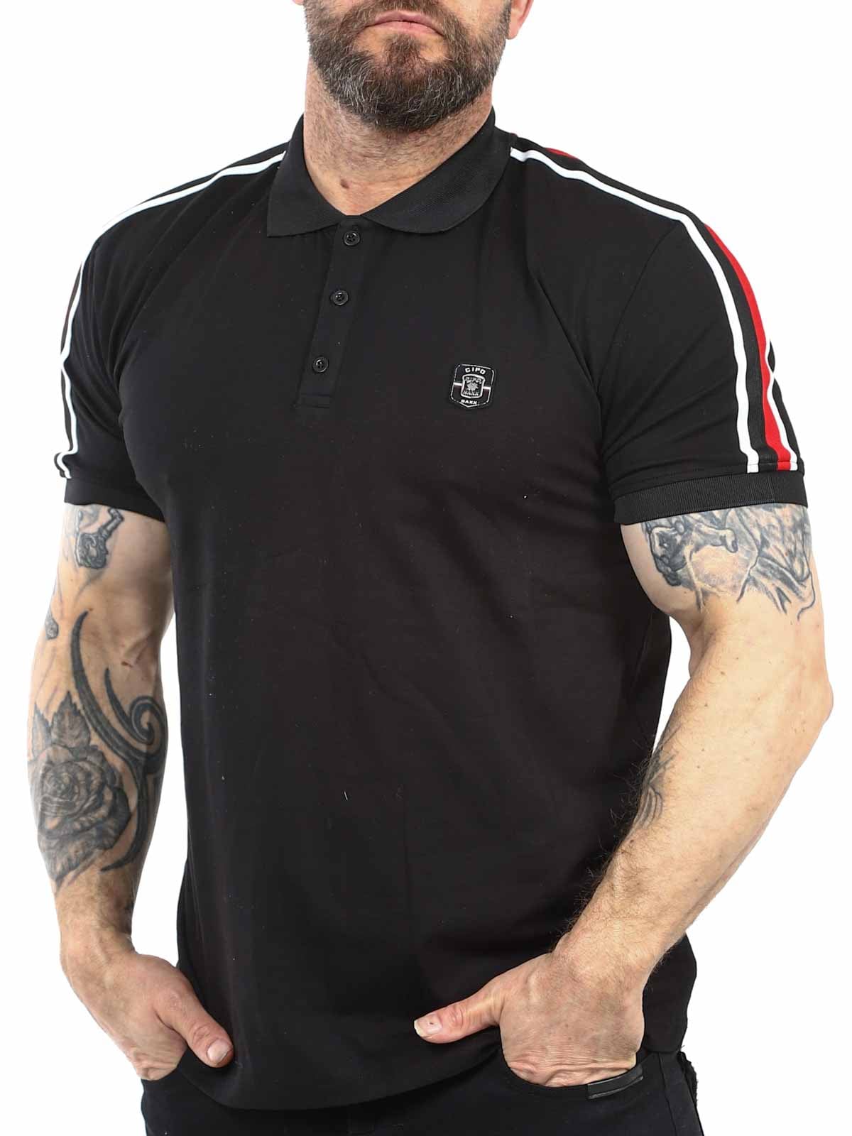 CT801 Cane Cipo Baxx Polo T-shirt Black_3.jpg