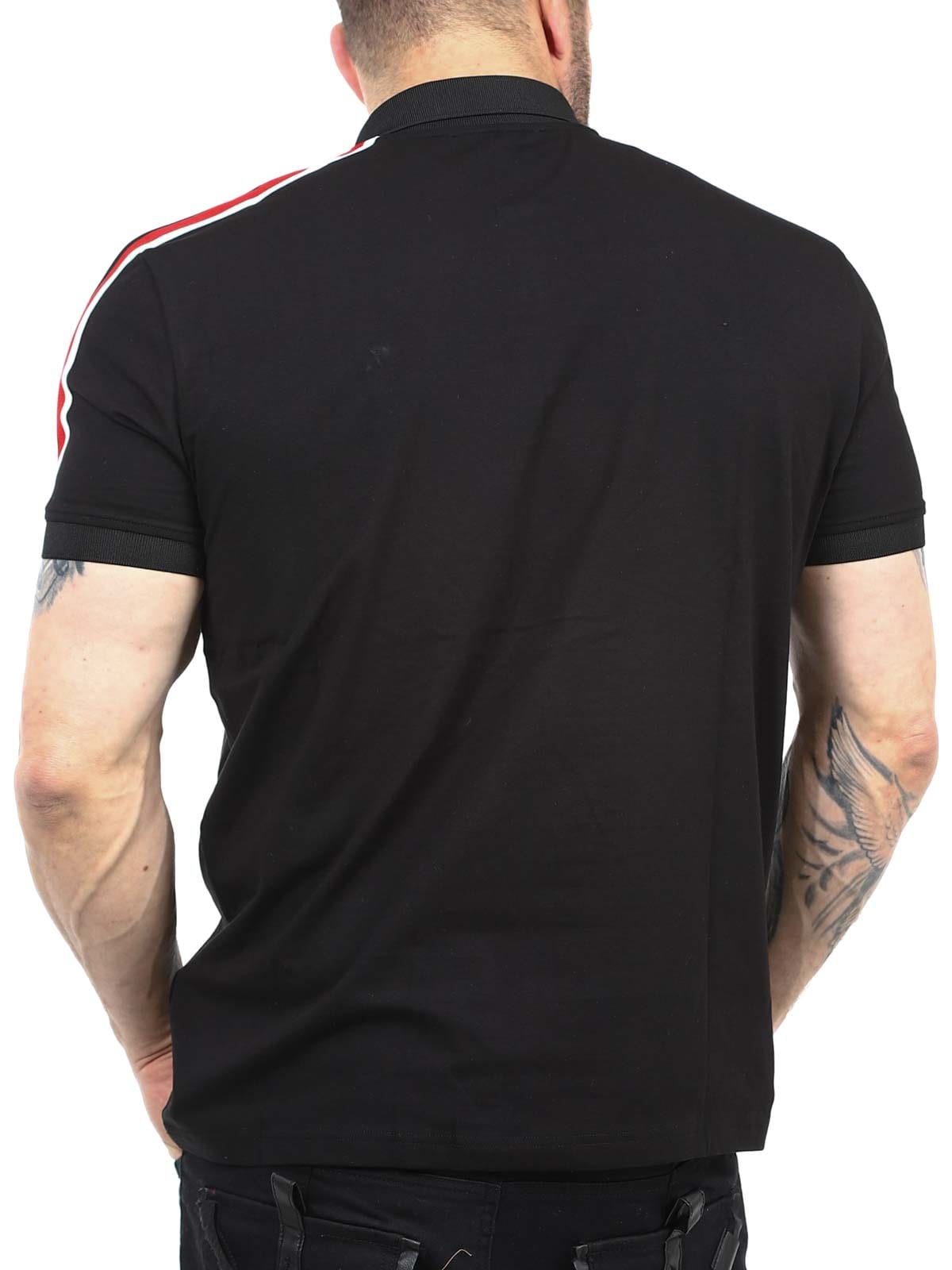 CT801 Cane Cipo Baxx Polo T-shirt  Black_5.jpg