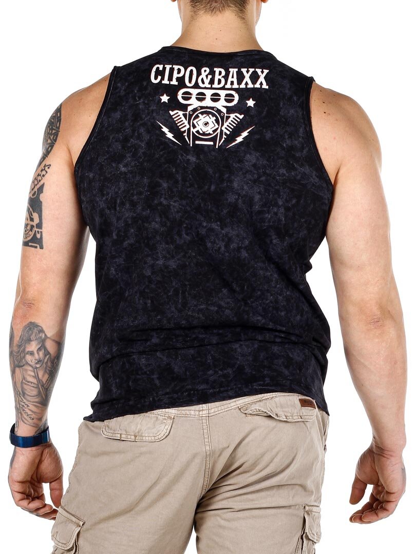 Engine Cipo & Baxx Singlet - Svart