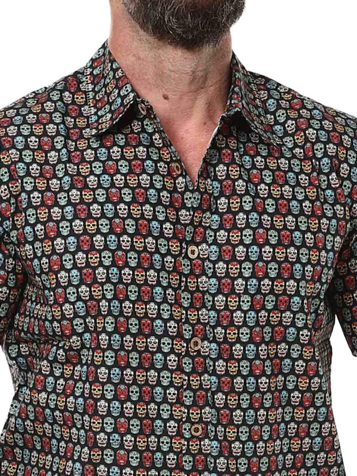 Color Skull short sleeve shirt_3.jpg