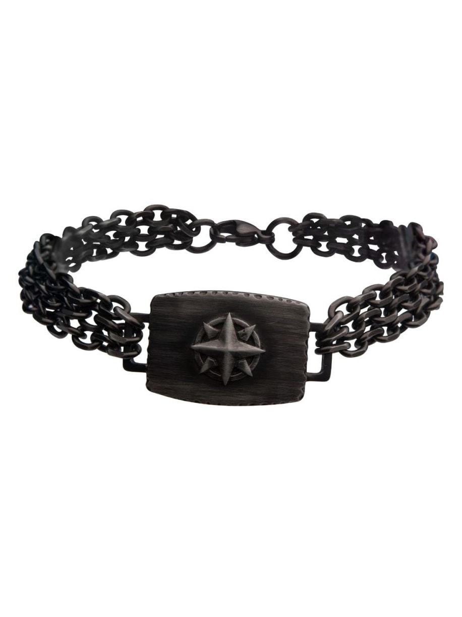Compass Inox Armband - Gra.jpg