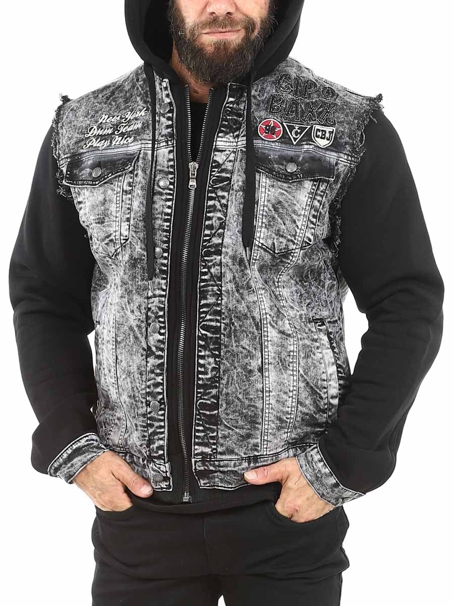 Corbin Cipo Baxx Jeansjacka darkgrey-10.jpg