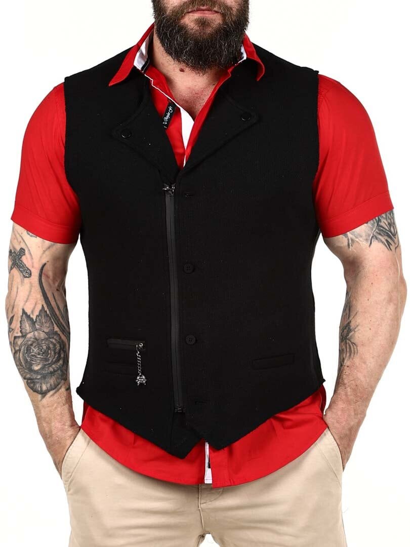 Jonah Carisma Vest - Svart