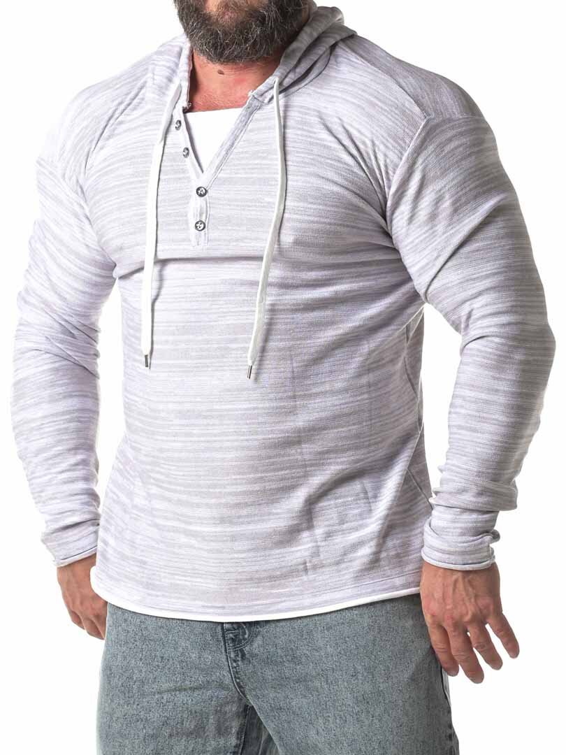 Terence 2 in 1 Hettegenser  - Grå