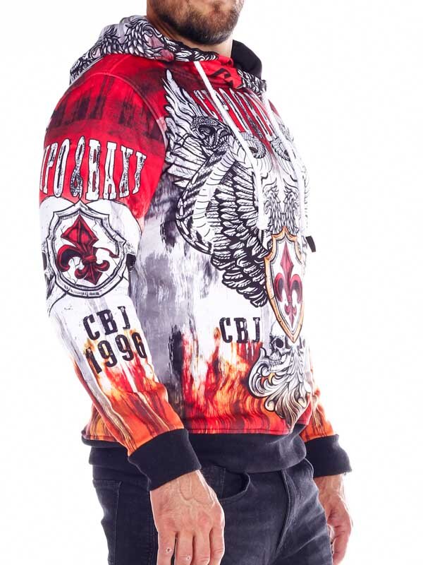 Heraldic Cipo & Baxx Hoodie - Rød