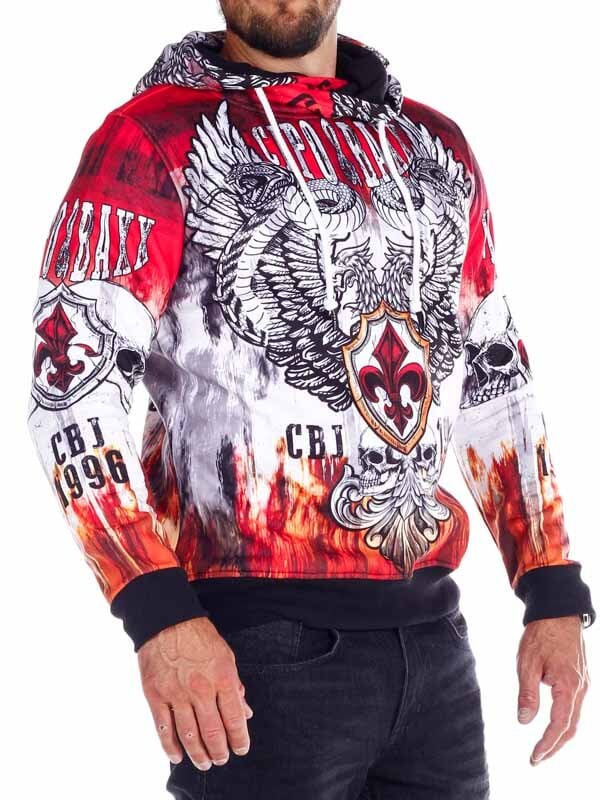 Heraldic Cipo & Baxx Hoodie - Rød