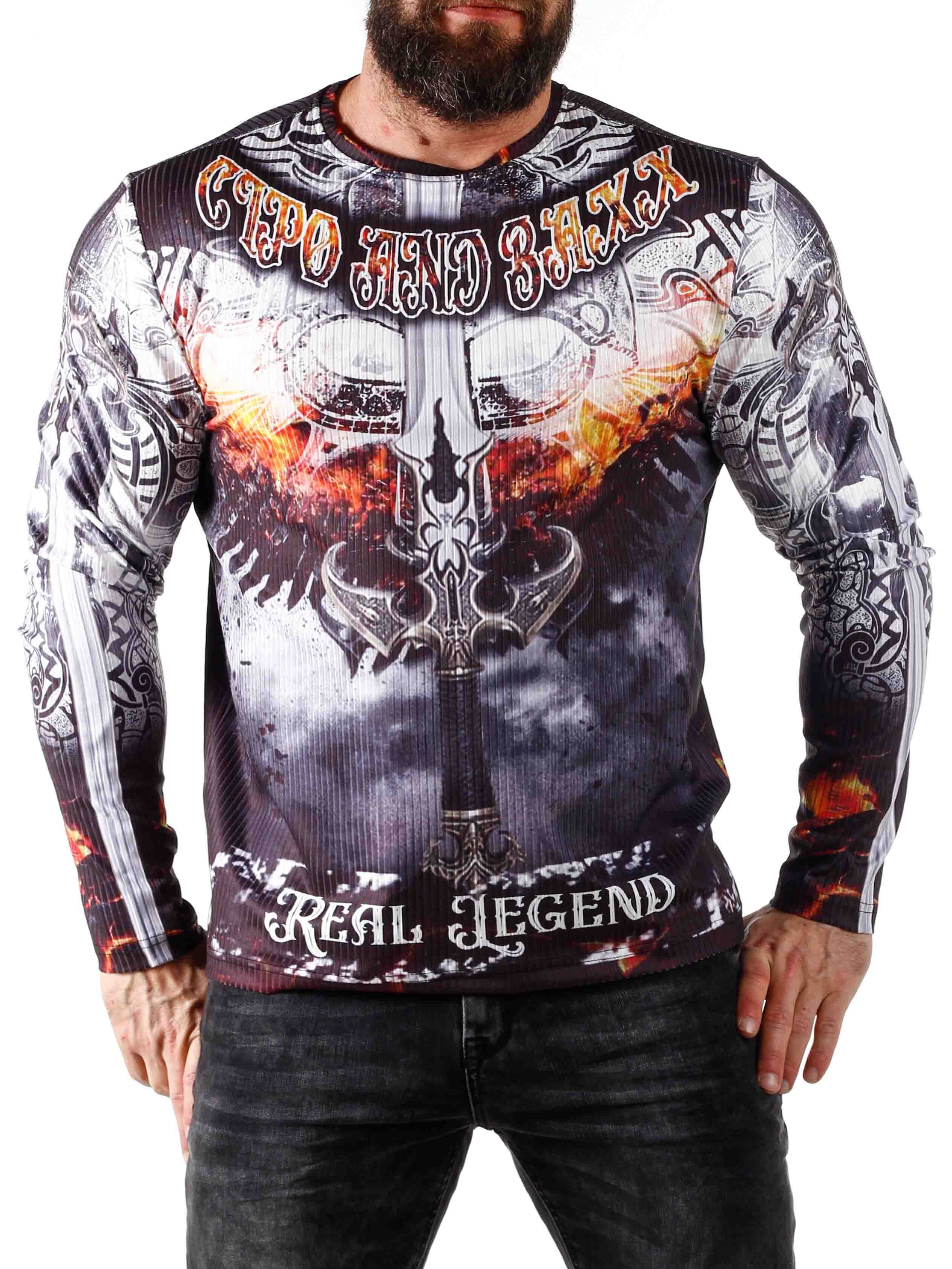 Real Legend Cipo & Baxx Longsleeve - Svart