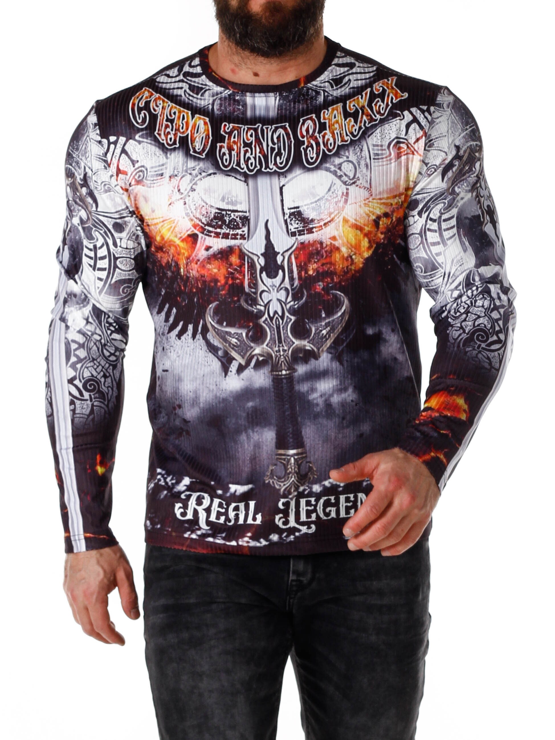 Real Legend Cipo & Baxx Longsleeve - Svart