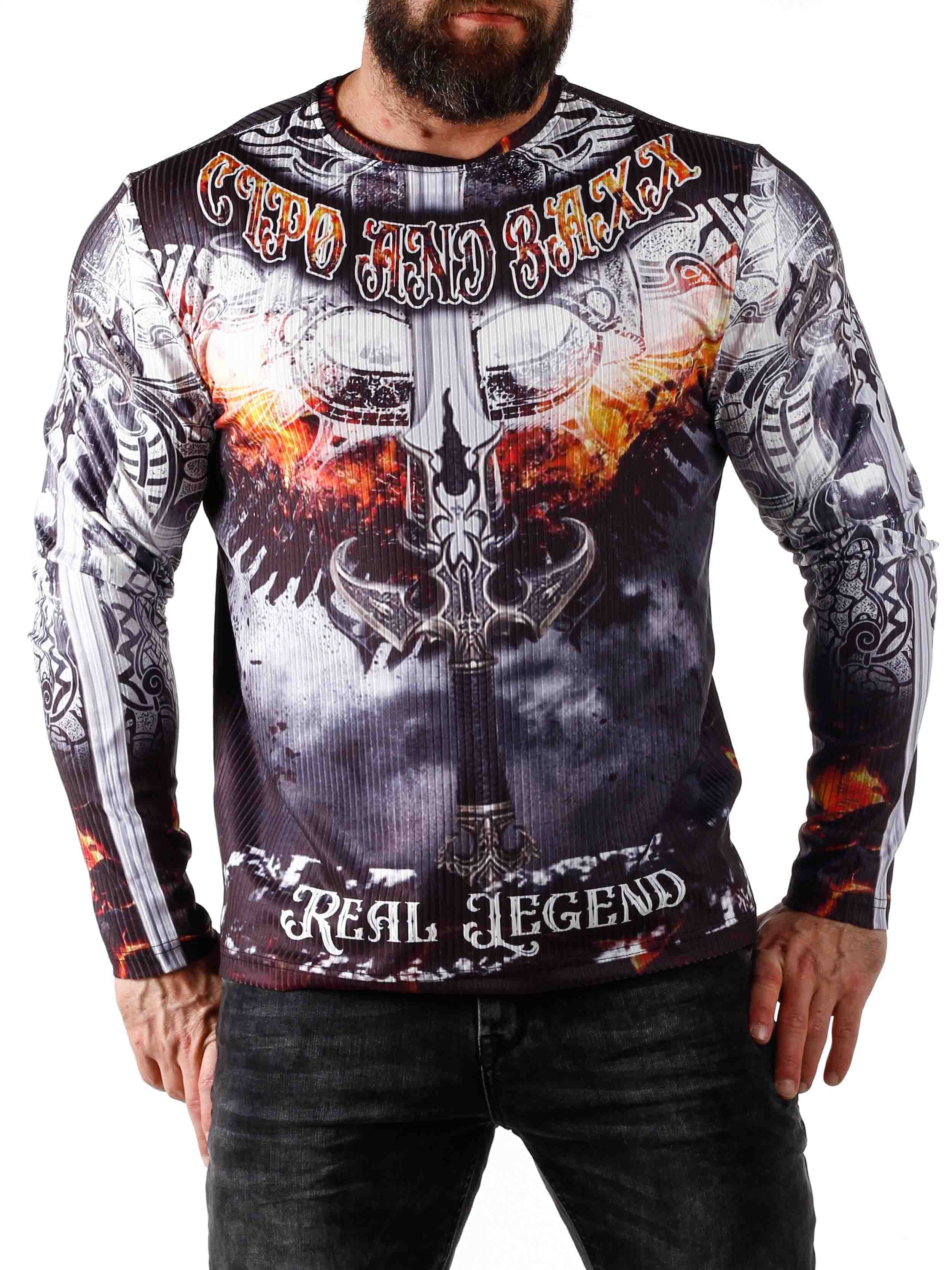 Real Legend Cipo & Baxx Longsleeve - Svart