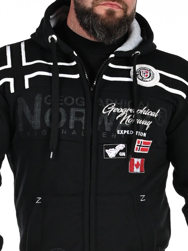 Garadock Geo Norway Hettegenser - Svart