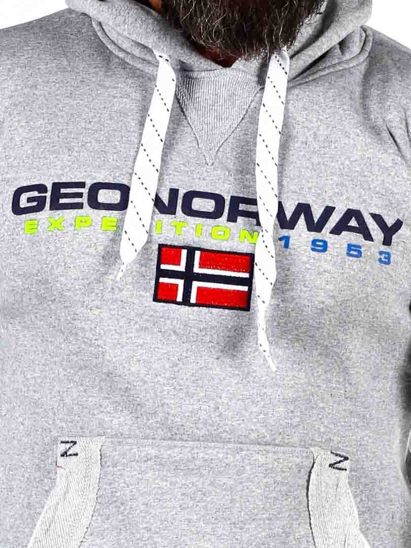 Golivier Geo Norway Hettegenser - Blandet Grått