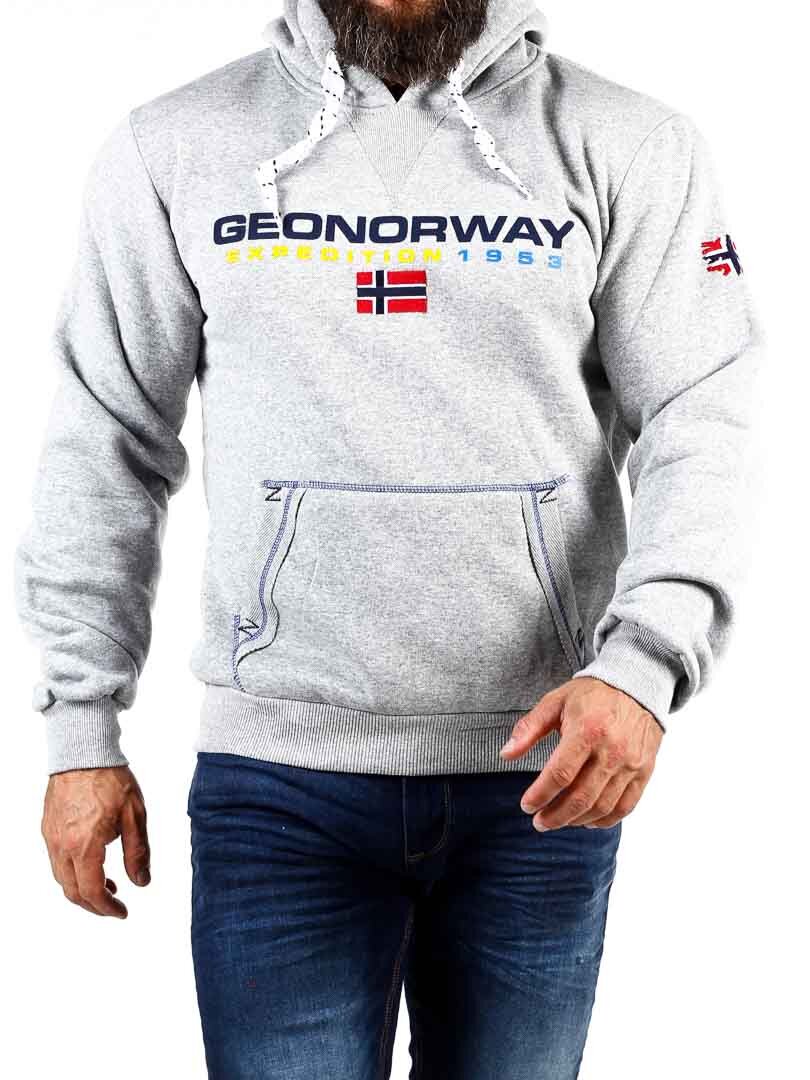 Goli Geo Norway Hettegenser - Grå