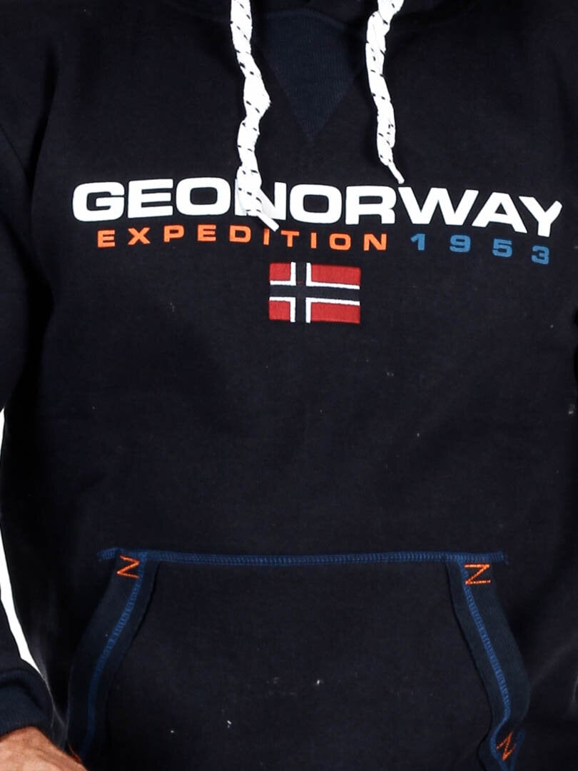 Goli Geo Norway Hettegenser - Blå