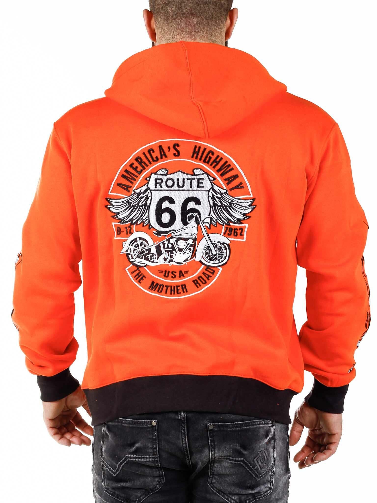 Route 66 Hettegenser - Orange