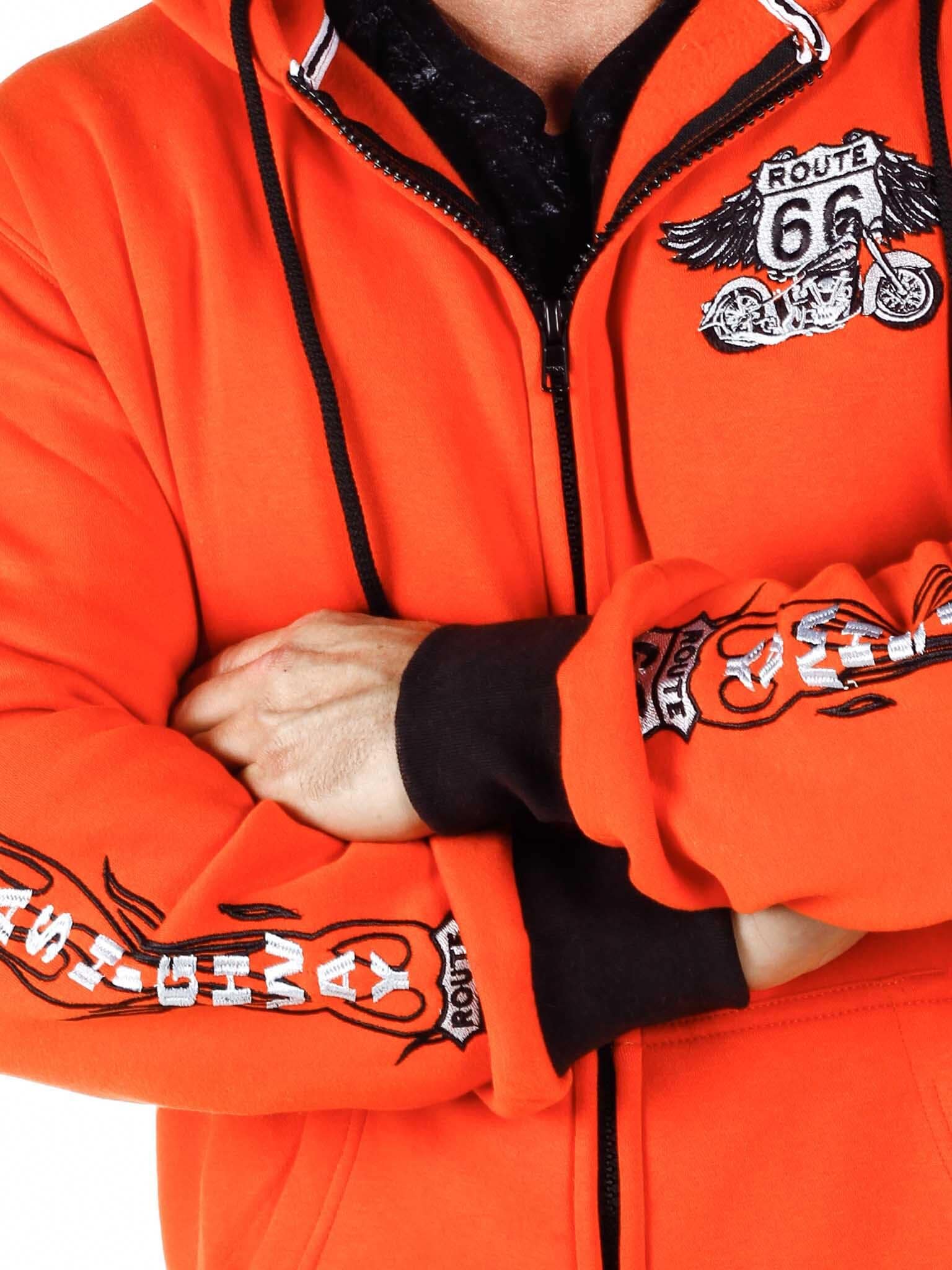 Route 66 Hettegenser - Orange