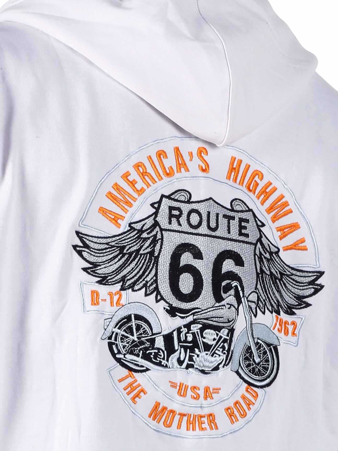 Route 66 Hettegenser - Hvit