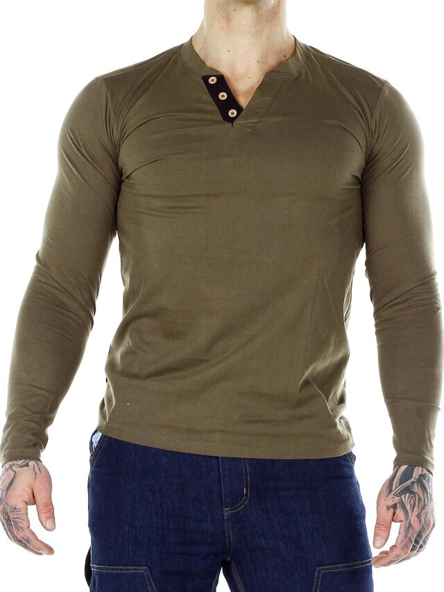 Fergus Longsleeve - Olive