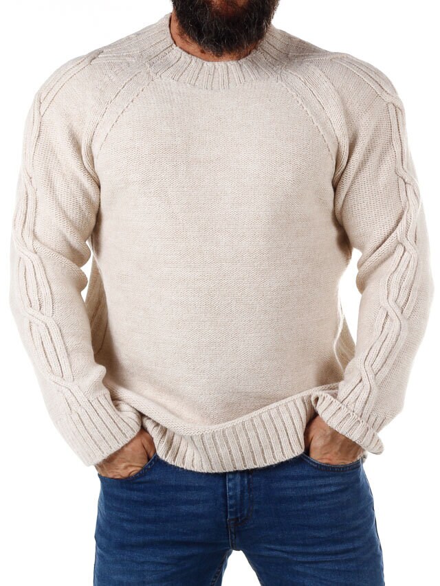 Lowman Strikkegensere - Beige