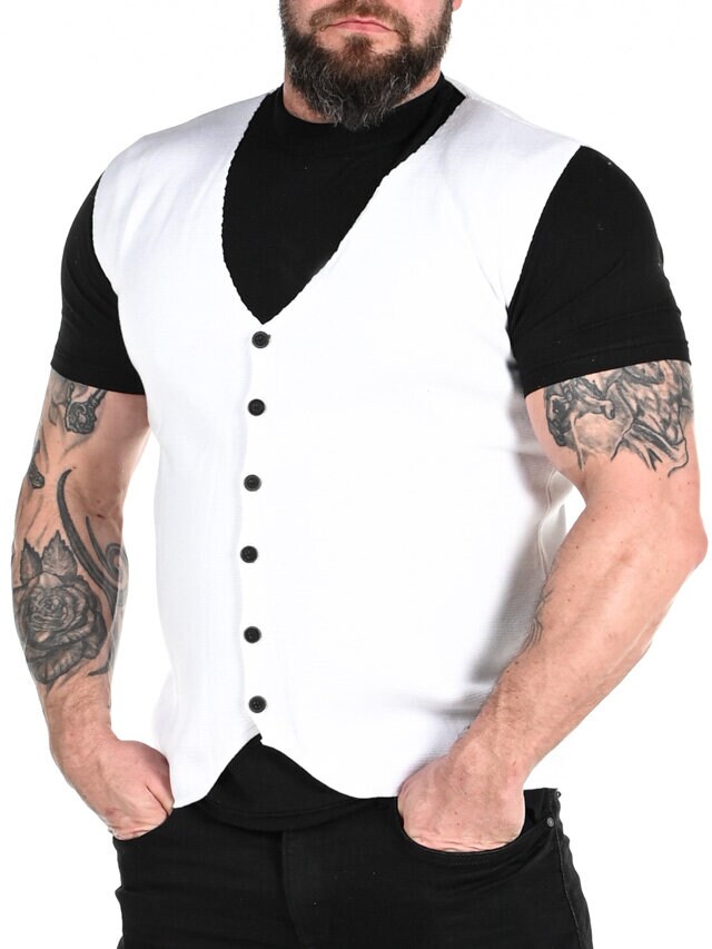 Rico Rusty Neal Vest - Hvit