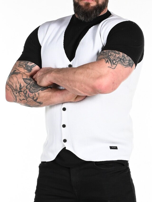 Rico Rusty Neal Vest - Hvit