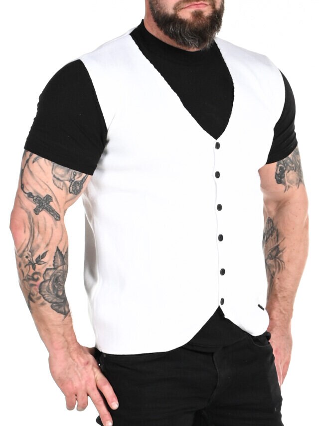 Rico Rusty Neal Vest - Hvit