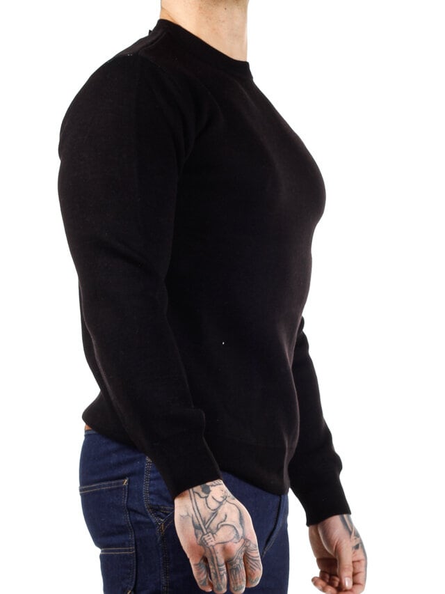 Anzor Strikkegenser - Svart