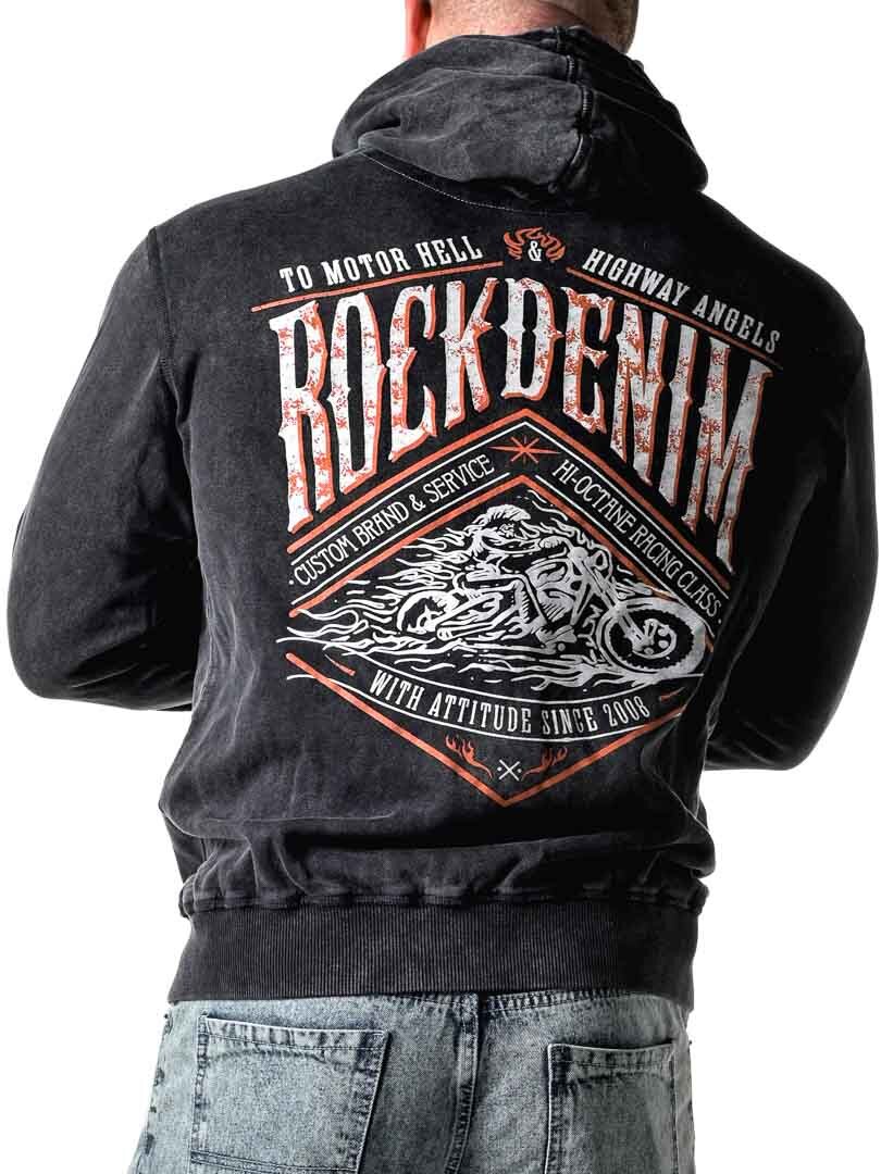 RD Biker Hettegenser - Svart