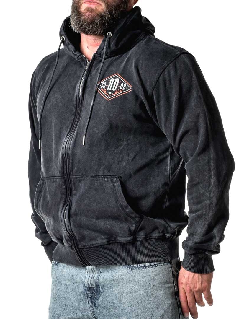 RD Biker Hettegenser - Svart