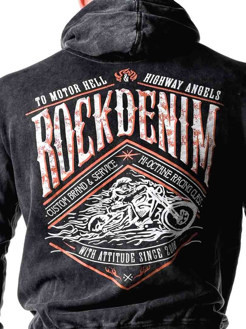 RD Biker Hettegenser - Svart