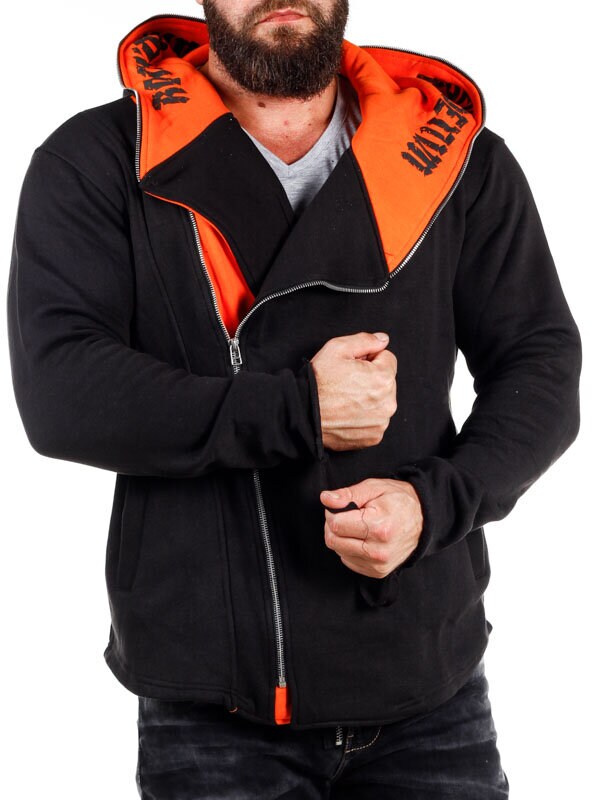 RD Ride Or Die Hettegenser - Svart/Orange 