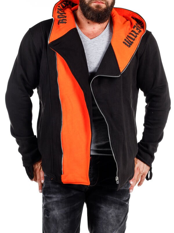 RD Ride Or Die Hettegenser - Svart/Orange 