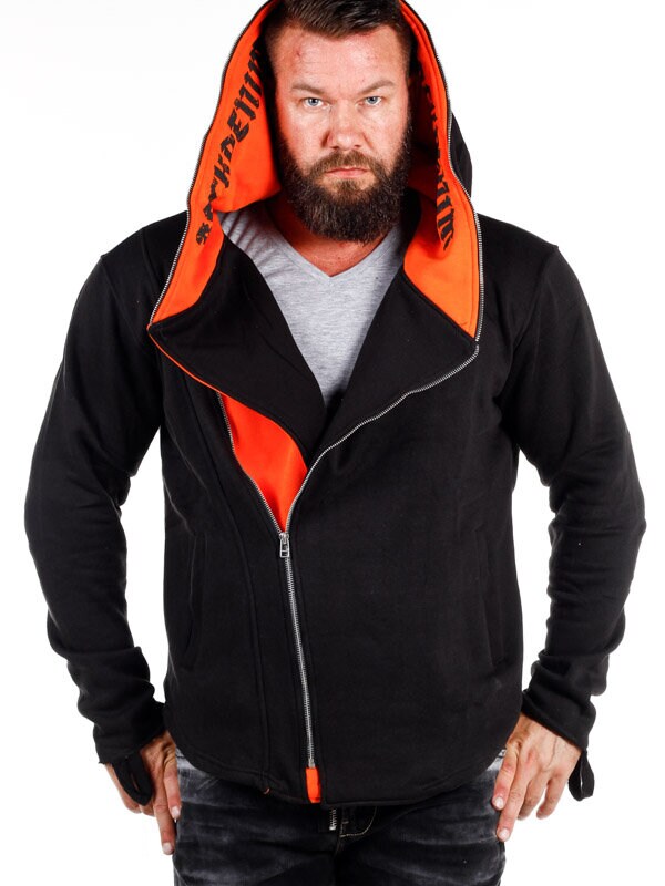RD Ride Or Die Hettegenser - Svart/Orange 