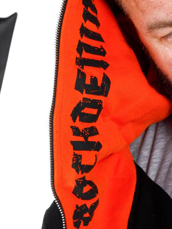 RD Ride Or Die Hettegenser - Svart/Orange 