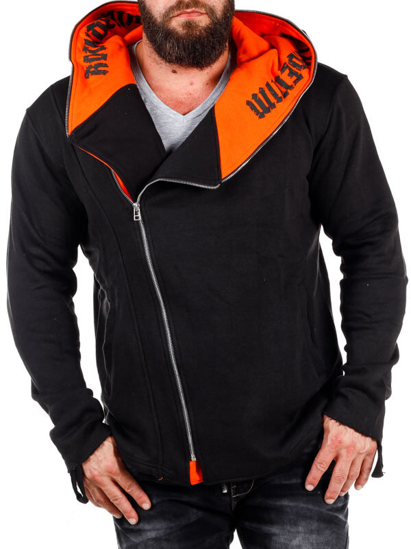 RD Ride Or Die Hettegenser - Svart/Orange 