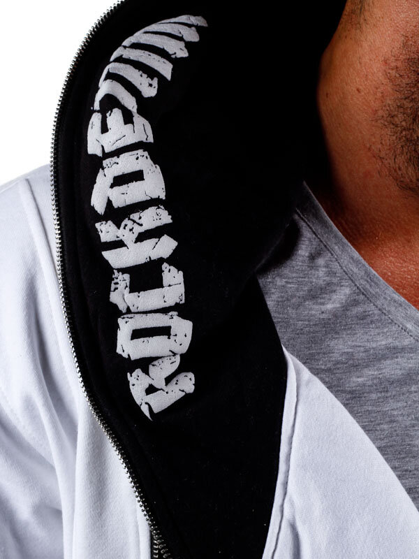 RD Born Ready Hettegenser - Hvit/Svart 